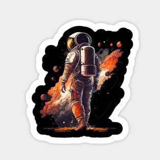 astronaut Sticker